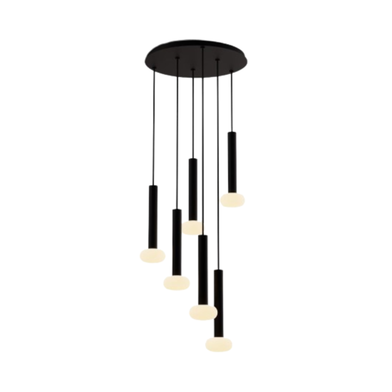 Koncept CMP-C6-S-12 Combi LED Pendant, Frosted Glass Ball