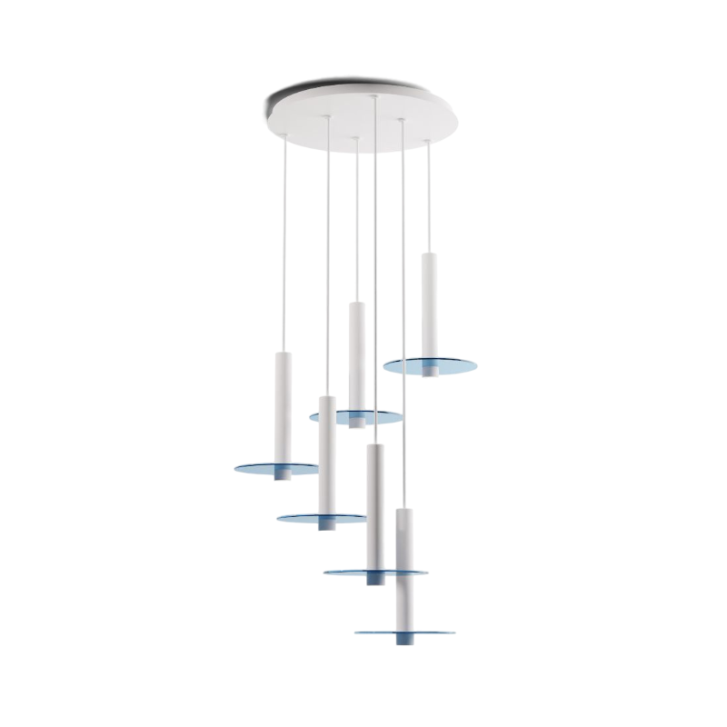 Koncept CMP-C6-S-12 Combi LED Pendant, Glass Plate