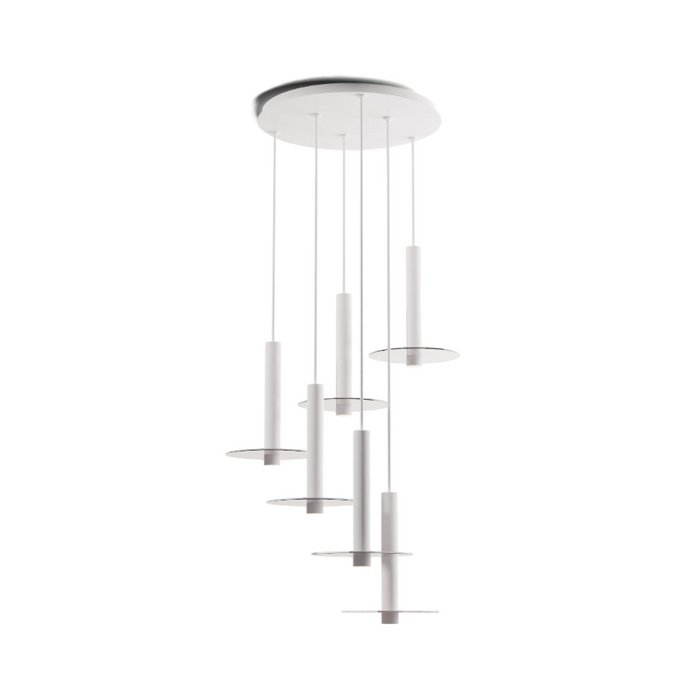 Koncept CMP-C6-S-12 Combi LED Pendant, Glass Plate