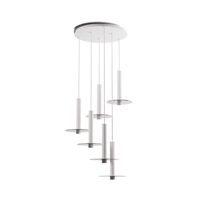 Koncept CMP-C6-S-12 Combi LED Pendant, Glass Plate