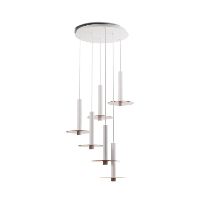 Koncept CMP-C6-S-12 Combi LED Pendant, Glass Plate