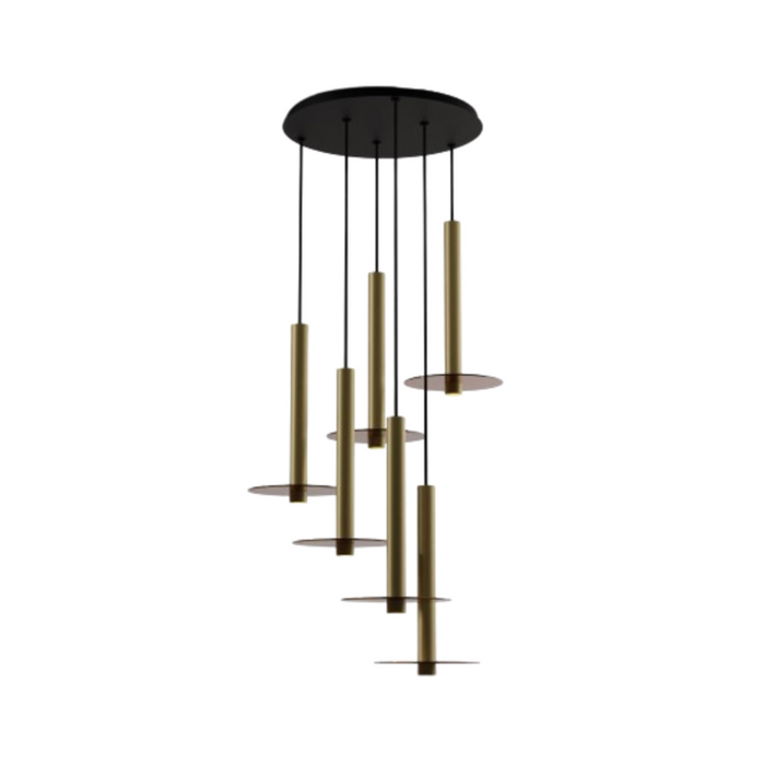 Koncept CMP-C6-S-16 Combi LED Pendant, Glass Plate