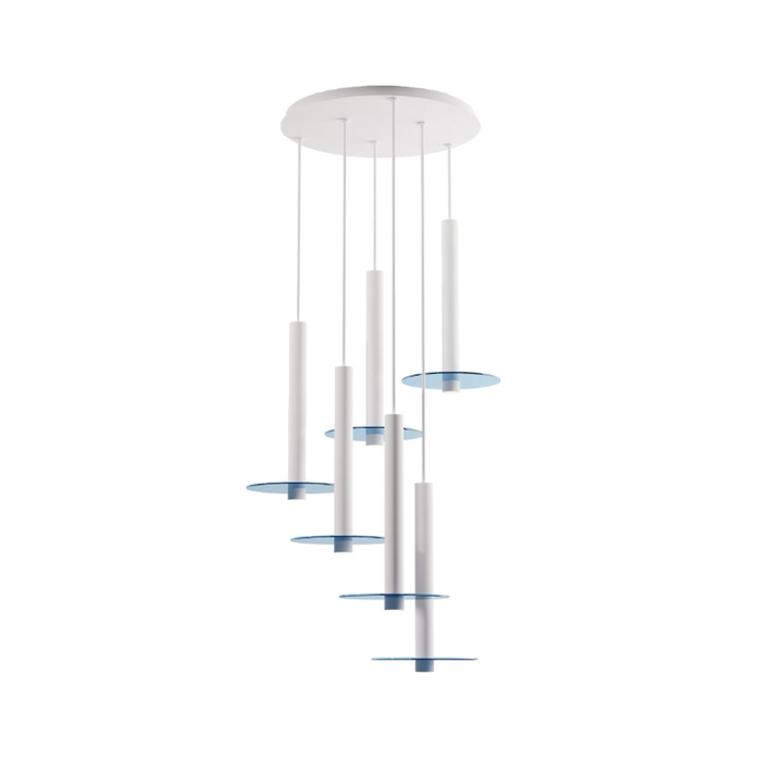 Koncept CMP-C6-S-16 Combi LED Pendant, Glass Plate