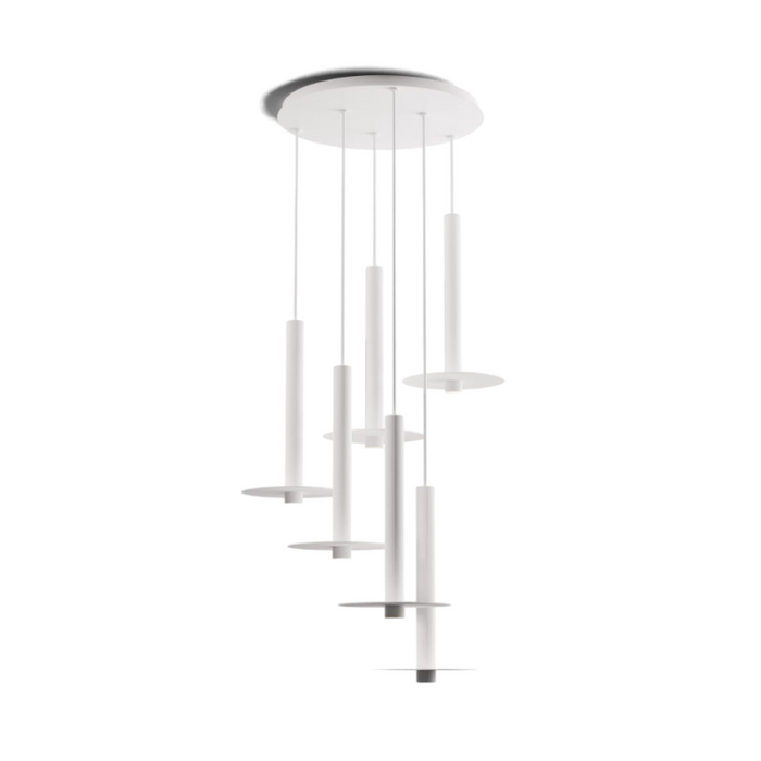Koncept CMP-C6-S-16 Combi LED Pendant, Metal Plate
