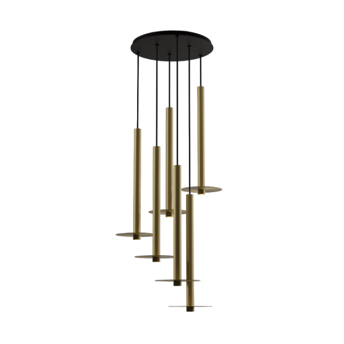 Koncept CMP-C6-S-24 Combi LED Pendant, Metal Plate