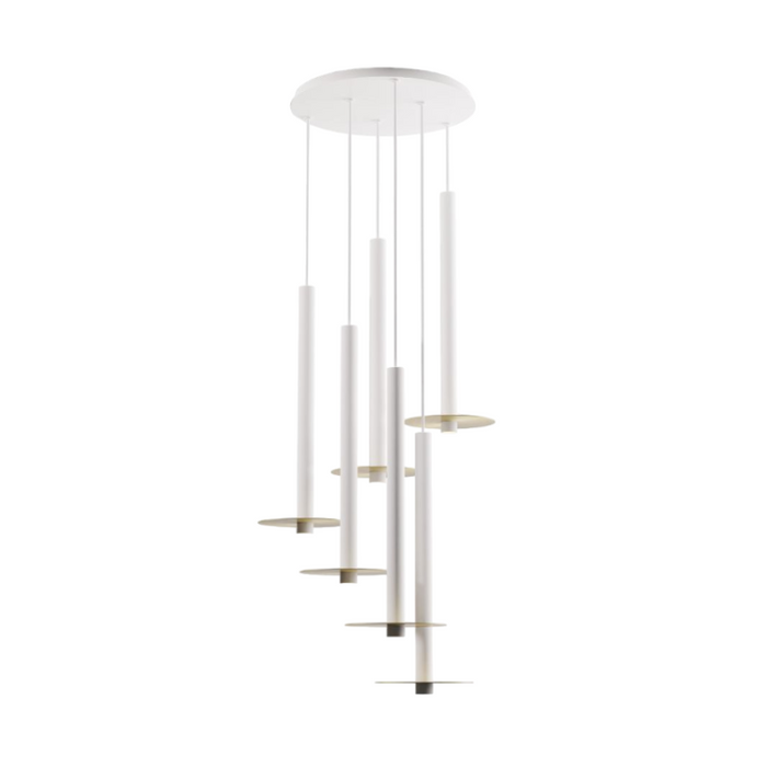 Koncept CMP-C6-S-24 Combi LED Pendant, Metal Plate