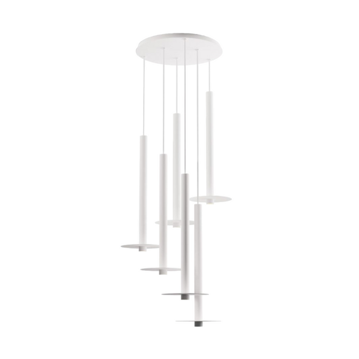 Koncept CMP-C6-S-24 Combi LED Pendant, Metal Plate