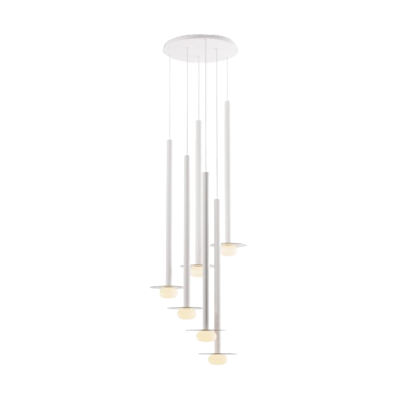 Koncept CMP-C6-S-36 Combi LED Pendant, Glass Plate with Frosted Glass Ball