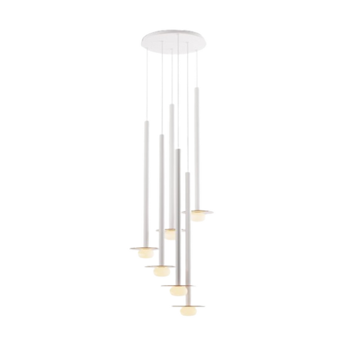 Koncept CMP-C6-S-36 Combi LED Pendant, Glass Plate with Frosted Glass Ball