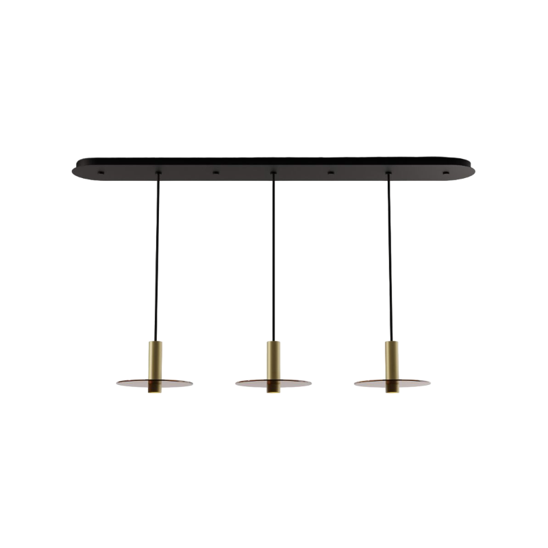 Koncept CMP-L3-S-06 Combi LED Pendant, Glass Plate