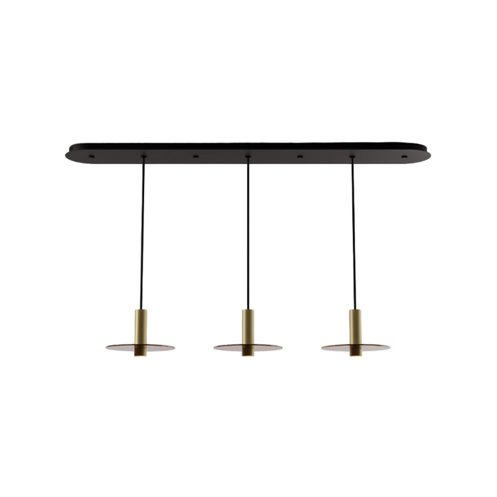 Koncept CMP-L3-S-06 Combi LED Pendant, Glass Plate
