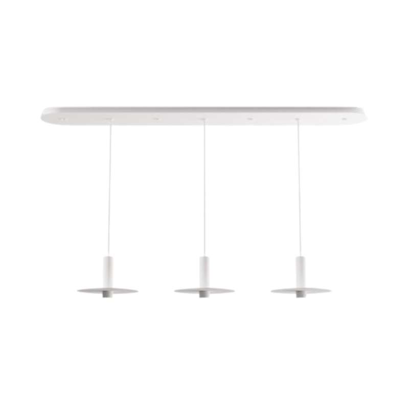 Koncept CMP-L3-S-06 Combi LED Pendant, Metal Plate
