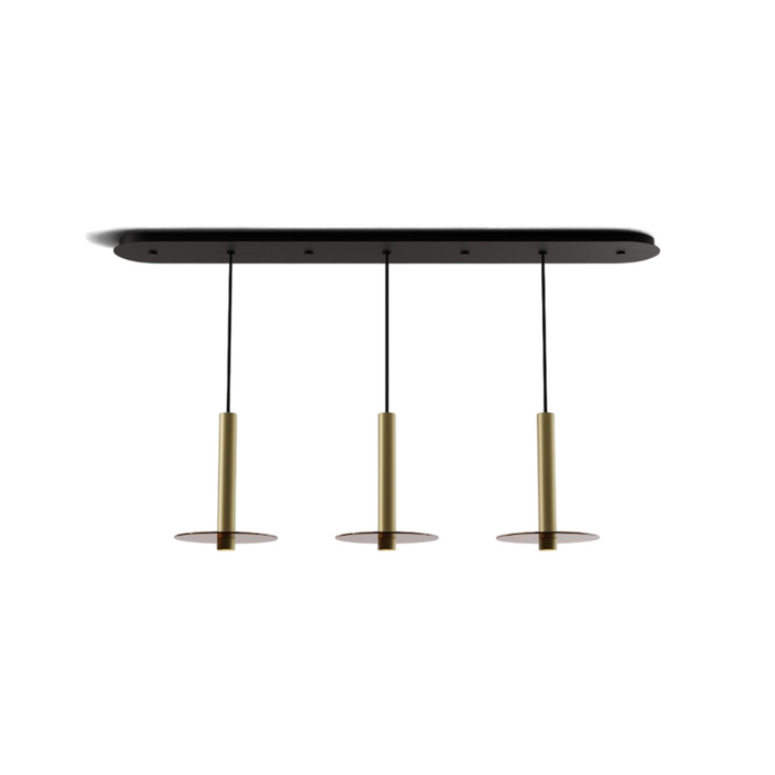Koncept CMP-L3-S-12 Combi LED Pendant, Glass Plate