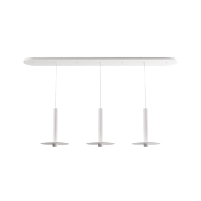 Koncept CMP-L3-S-12 Combi LED Pendant, Metal Plate
