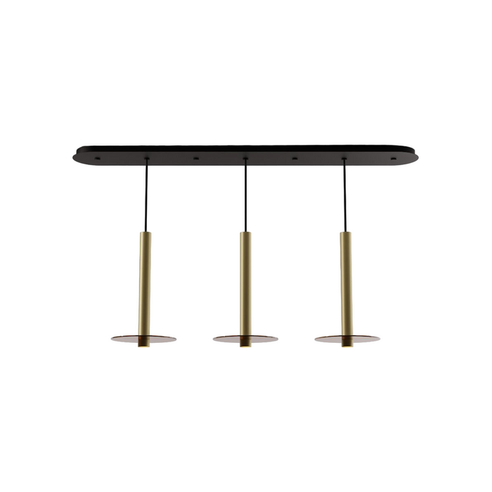 Koncept CMP-L3-S-16 Combi LED Pendant, Glass Plate