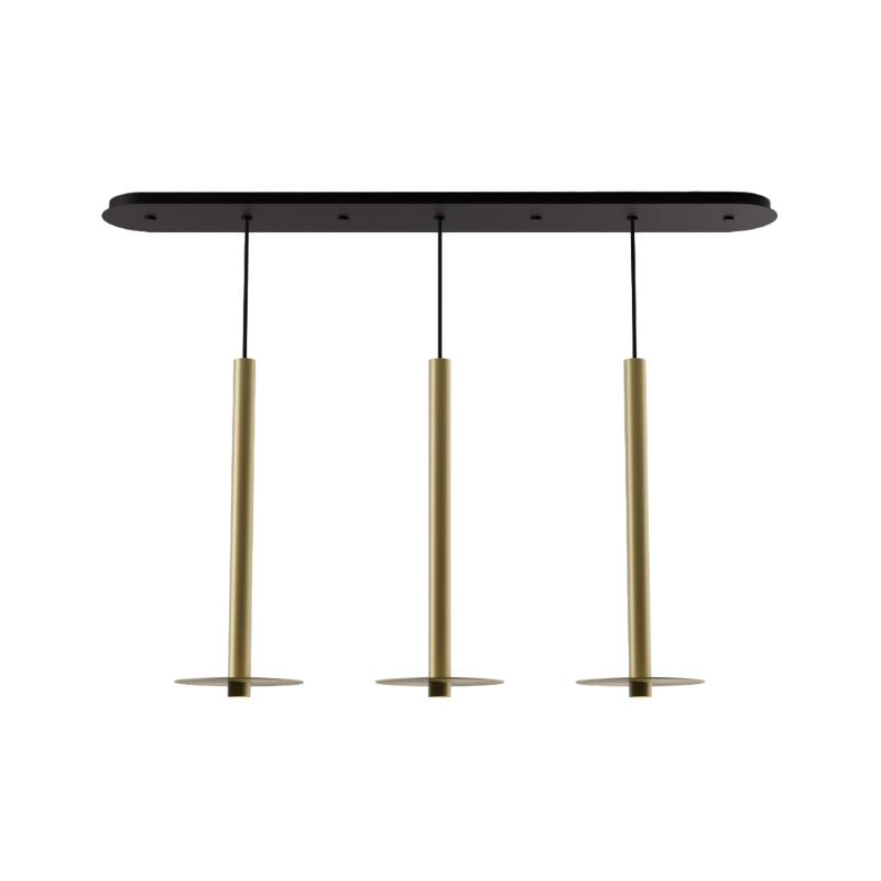 Koncept CMP-L3-S-24 Combi LED Pendant, Metal Plate