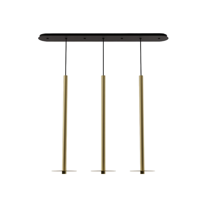 Koncept CMP-L3-S-36 Combi LED Pendant, Metal Plate
