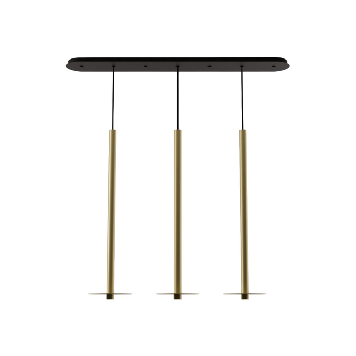 Koncept CMP-L3-S-36 Combi LED Pendant, Metal Plate