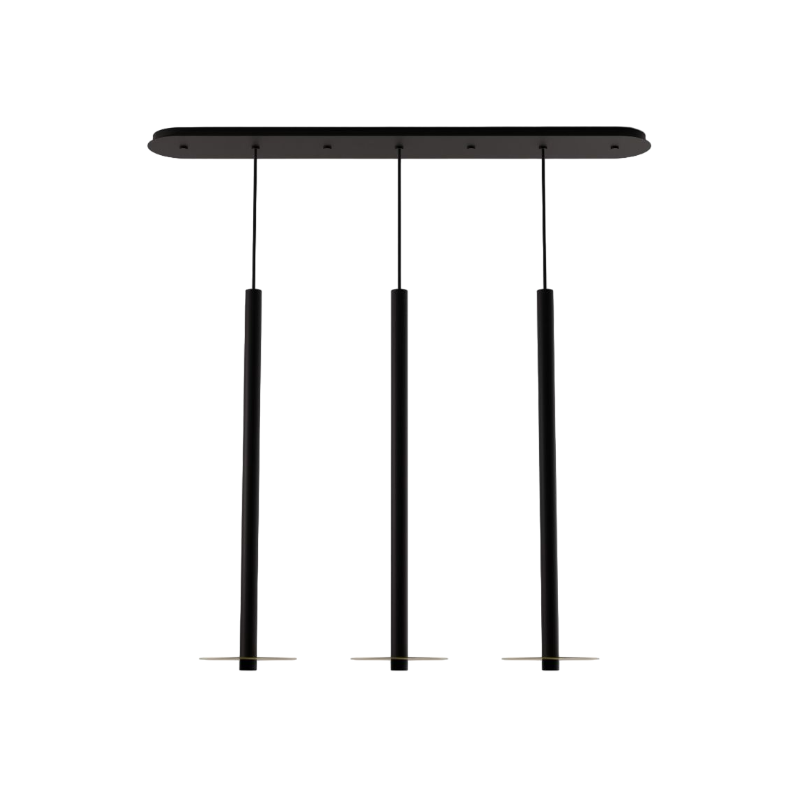 Koncept CMP-L3-S-36 Combi LED Pendant, Metal Plate