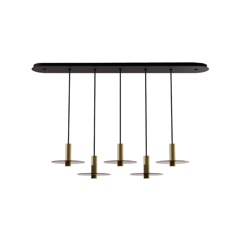 Koncept CMP-L5-S-06 Combi LED Pendant, Glass Plate