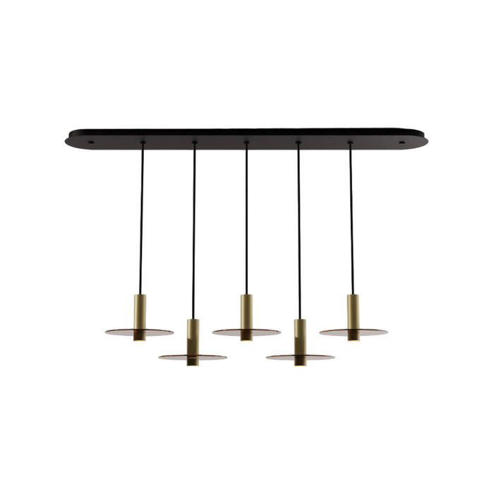 Koncept CMP-L5-S-06 Combi LED Pendant, Glass Plate