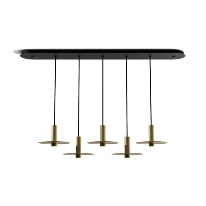 Koncept CMP-L5-S-06 Combi LED Pendant, Metal Plate