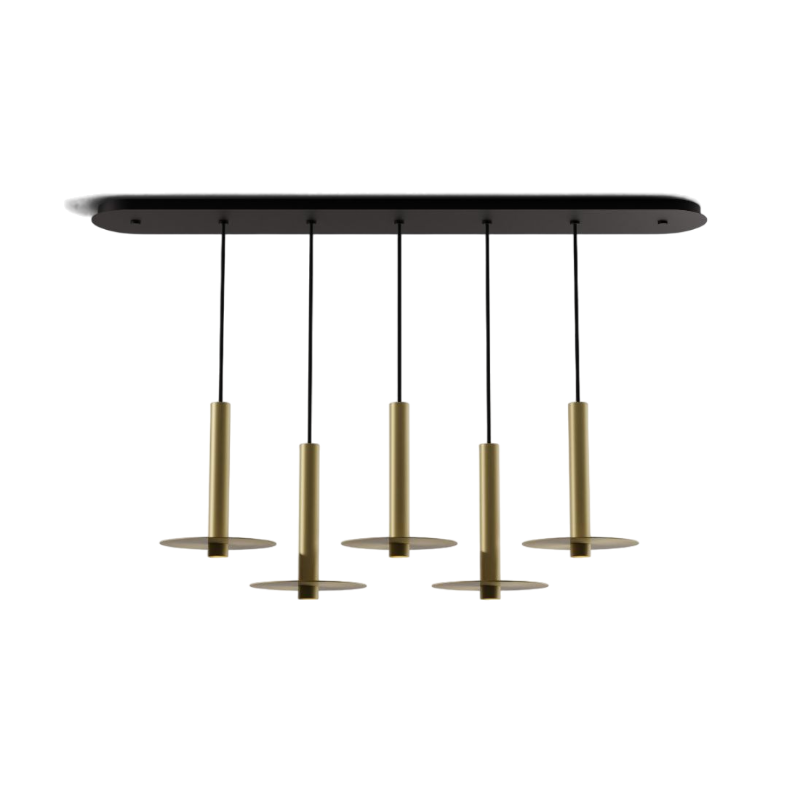 Koncept CMP-L5-S-12 Combi LED Pendant, Metal Plate