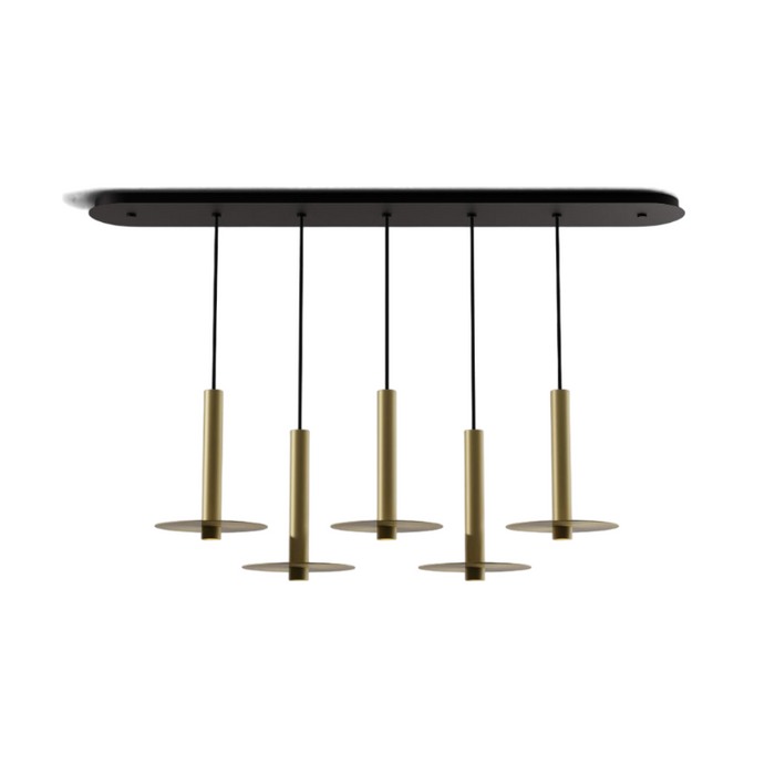 Koncept CMP-L5-S-12 Combi LED Pendant, Metal Plate