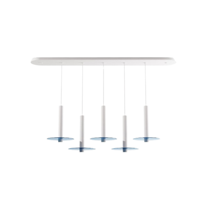 Koncept CMP-L5-S-12 Combi LED Pendant, Glass Plate