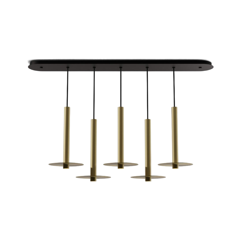 Koncept CMP-L5-S-16 Combi LED Pendant, Metal Plate