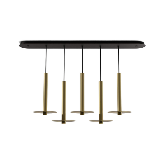 Koncept CMP-L5-S-16 Combi LED Pendant, Metal Plate