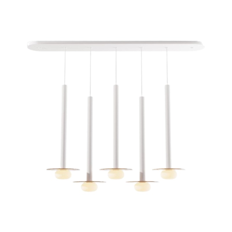 Koncept CMP-L5-S-24 Combi LED Pendant, Glass Plate with Frosted Glass Ball