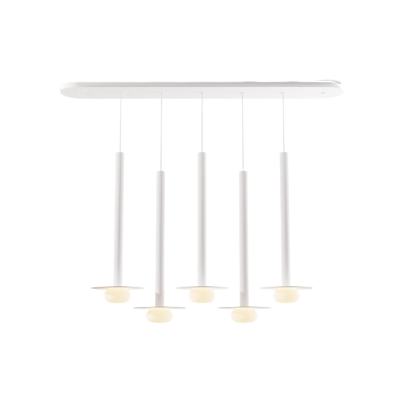 Koncept CMP-L5-S-24 Combi LED Pendant, Metal Plate with Frosted Glass Ball