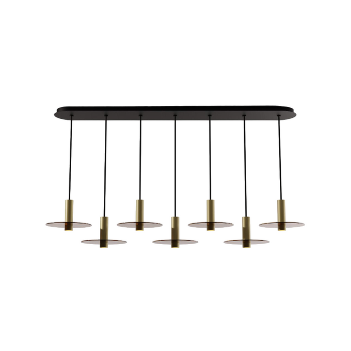 Koncept CMP-L7-S-06 Combi LED Pendant, Glass Plate
