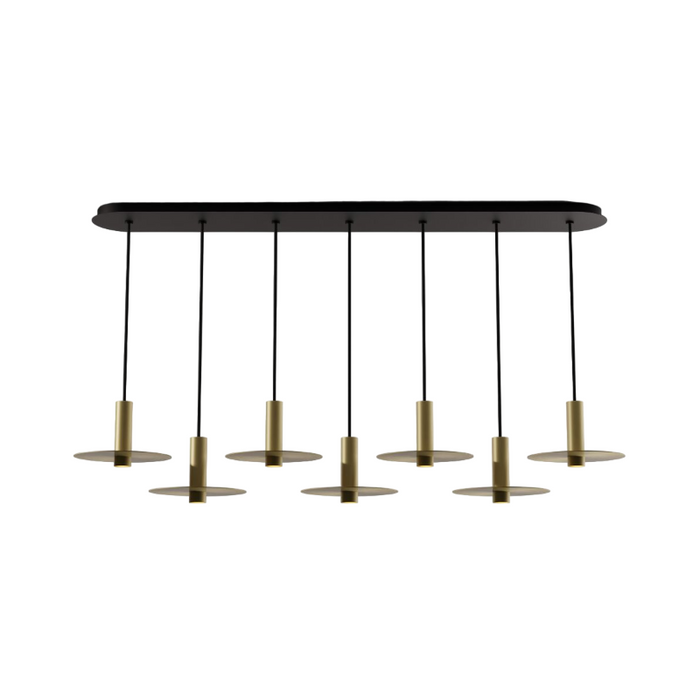 Koncept CMP-L7-S-06 Combi LED Pendant, Metal Plate