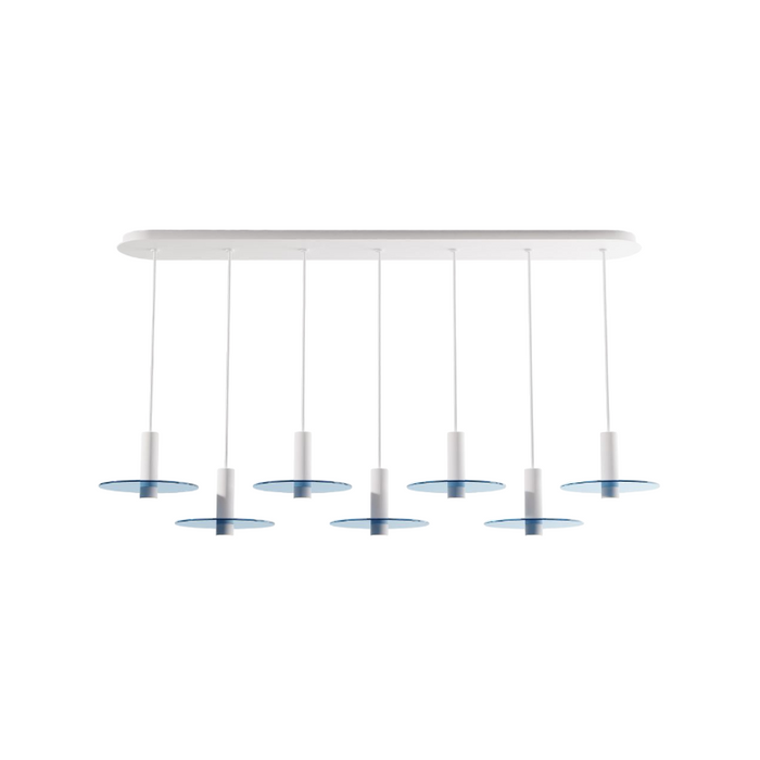 Koncept CMP-L7-S-06 Combi LED Pendant, Glass Plate