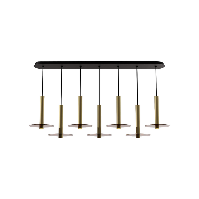 Koncept CMP-L7-S-12 Combi LED Pendant, Glass Plate