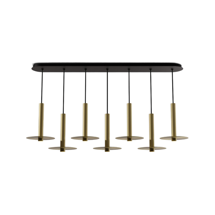 Koncept CMP-L7-S-12 Combi LED Pendant, Metal Plate