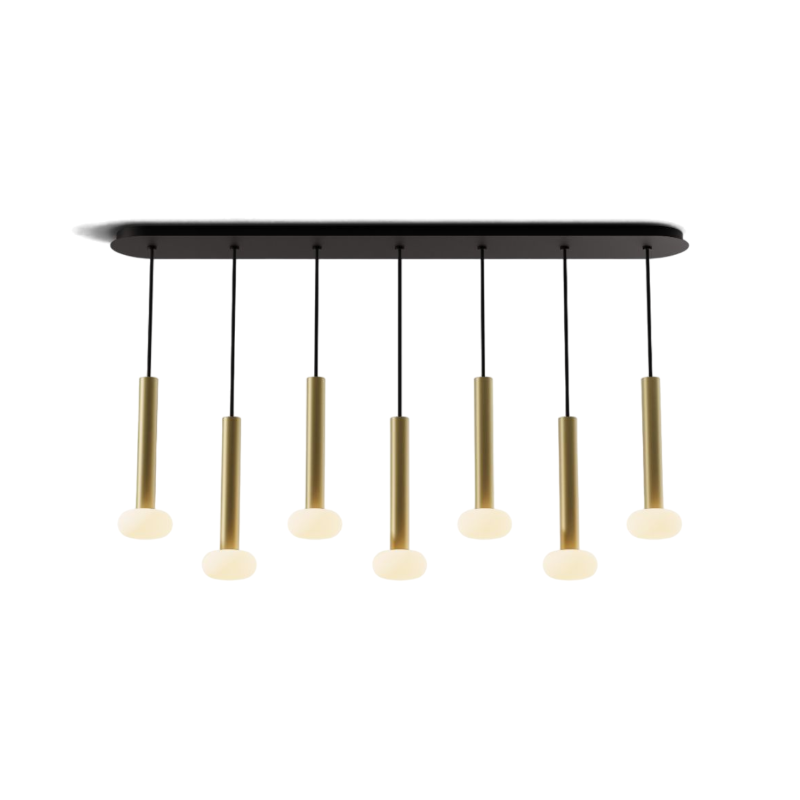 Koncept CMP-L7-S-12 Combi LED Pendant, Frosted Glass Ball