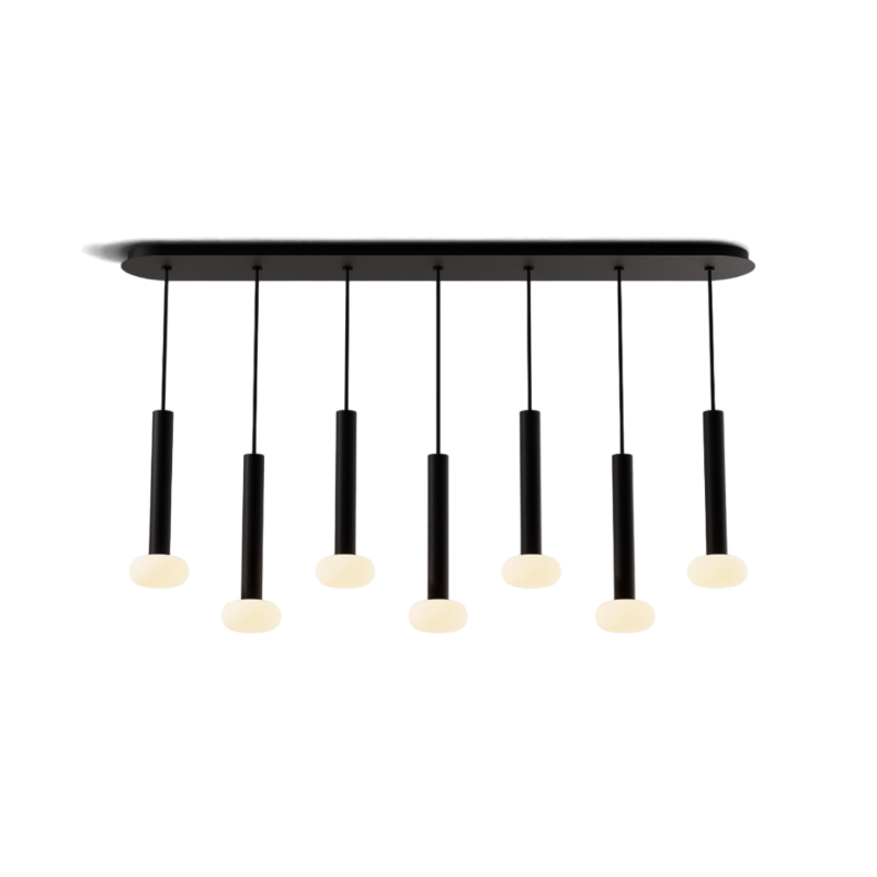Koncept CMP-L7-S-12 Combi LED Pendant, Frosted Glass Ball