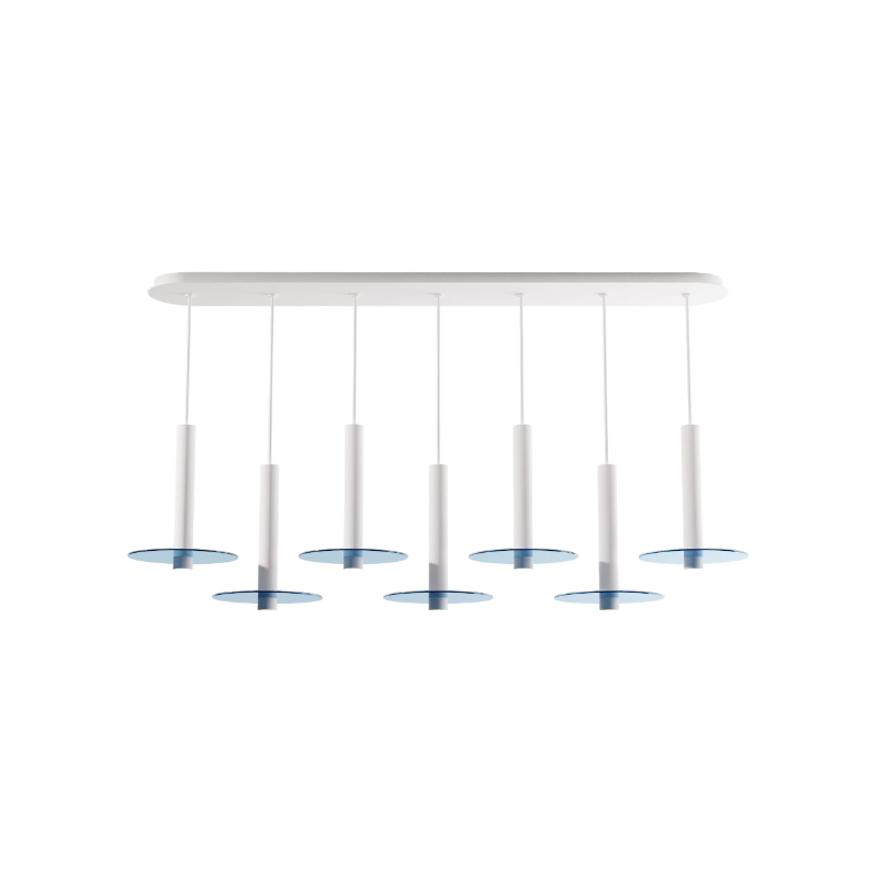 Koncept CMP-L7-S-12 Combi LED Pendant, Glass Plate