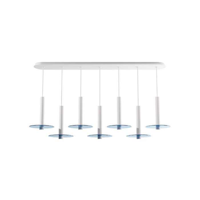 Koncept CMP-L7-S-12 Combi LED Pendant, Glass Plate