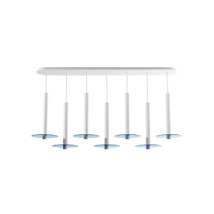 Koncept CMP-L7-S-16 Combi LED Pendant, Glass Plate