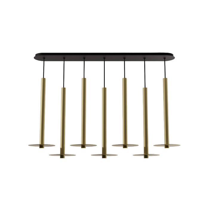 Koncept CMP-L7-S-24 Combi LED Pendant, Metal Plate