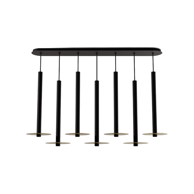 Koncept CMP-L7-S-24 Combi LED Pendant, Metal Plate