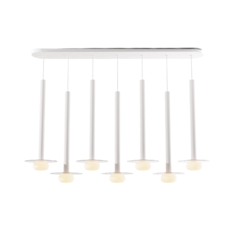 Koncept CMP-L7-S-24 Combi LED Pendant, Glass Plate with Frosted Glass Ball