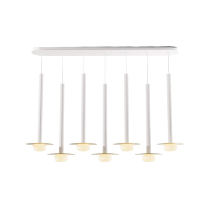 Koncept CMP-L7-S-24 Combi LED Pendant, Metal Plate with Frosted Glass Ball