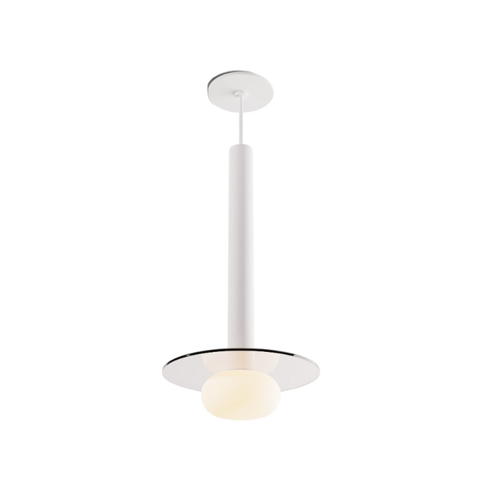 Koncept CMP-S1-S-16 Combi LED Pendant, Glass Plate with Frosted Glass Ball