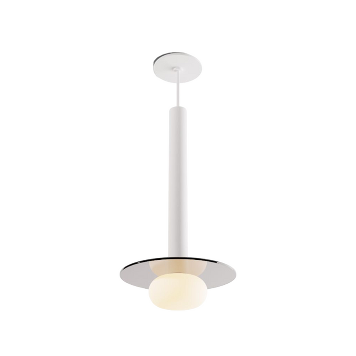 Koncept CMP-S1-S-16 Combi LED Pendant, Glass Plate with Frosted Glass Ball