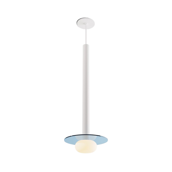 Koncept CMP-S1-S-24 Combi LED Pendant, Glass Plate with Frosted Glass Ball
